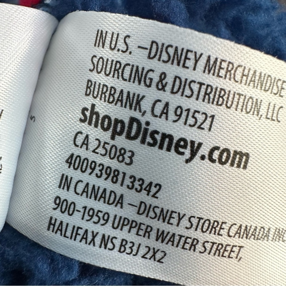 Disney Mickey Mouse Sherpa Oversized Sweatshirt Top, XS - Picture 4 of 8
